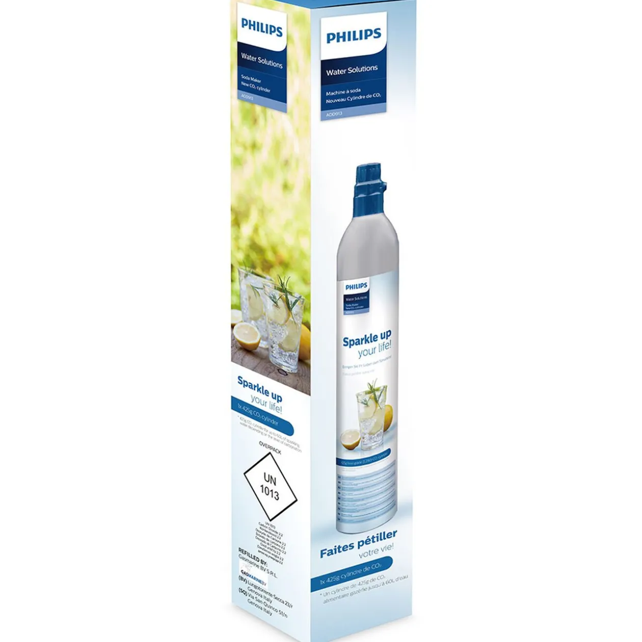 Cylindre de CO2 pour machine à soda Philips