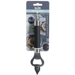 Décapsuleur en inox avec manche en plastique L.19cm