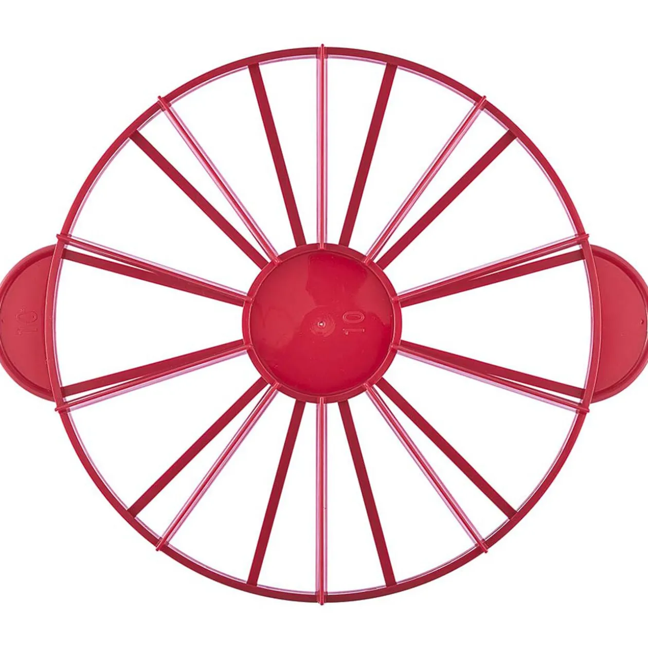 Découpe tarte soleil réversible rouge