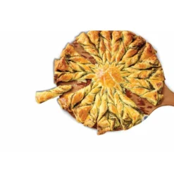 Découpe tarte soleil réversible rouge