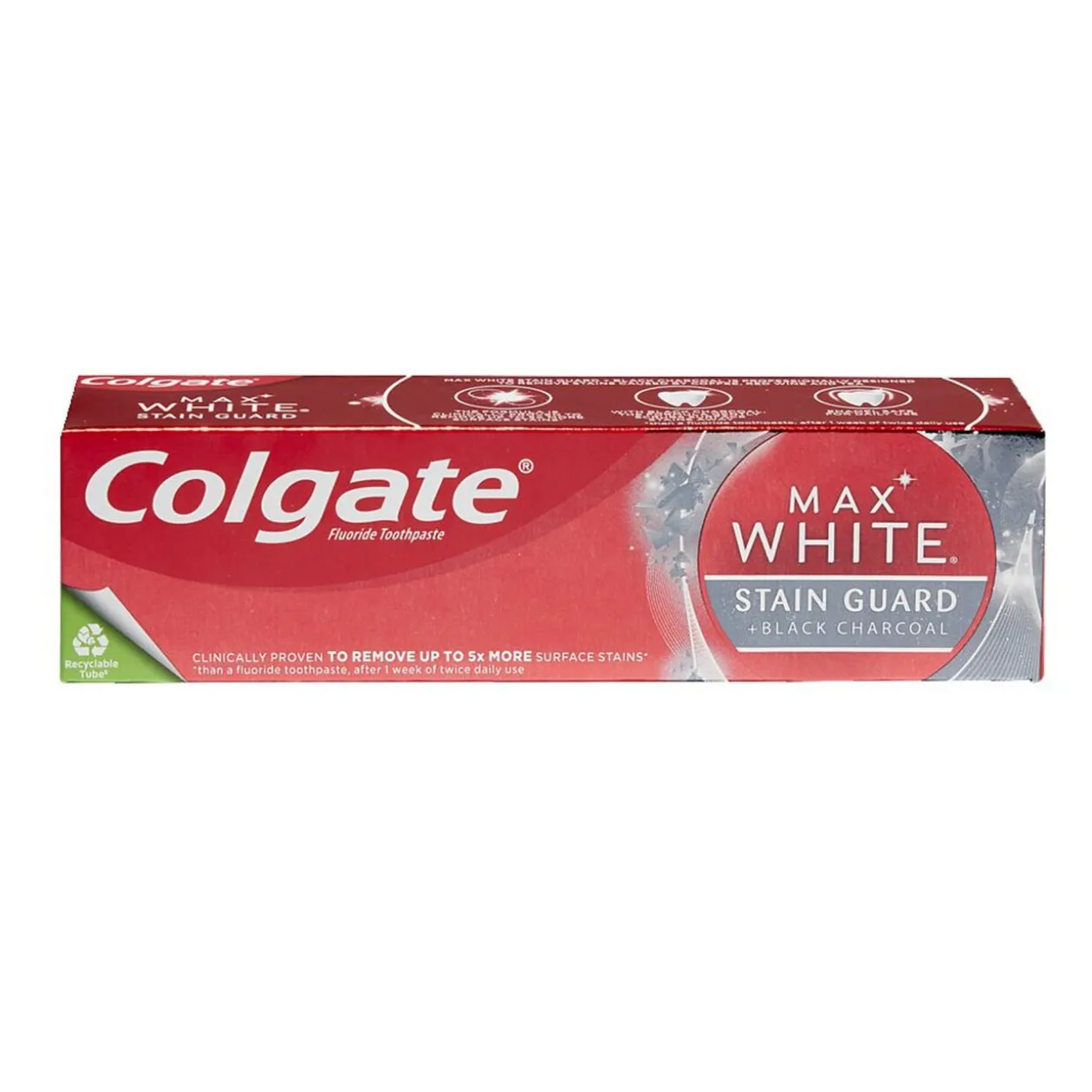 Dentifrice Colgate MaxWhite charbon actif 75ml