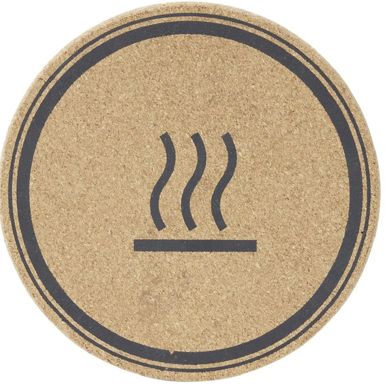 Dessous de plat en liège aimanté Ø18,5cm