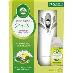 Diffuseur Air Wick automatique avec recharge Jasmin et fleurs blanches
