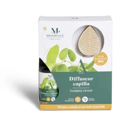 Diffuseur capilla nomade Mességué eucalyptus citronné 30ml