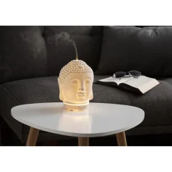 Diffuseur d'huiles essentielles lumineux Bouddha Mességué