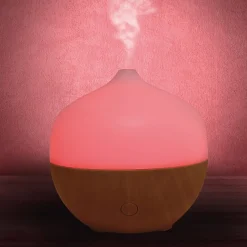 Diffuseur d'huilles essentielles lumineux aux couleurs changeantes