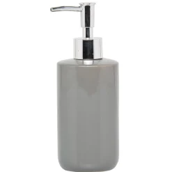 Distributeur à savon céramique gris