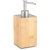 Distributeur à savon en bambou naturel
