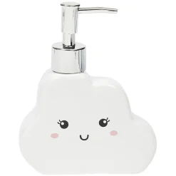 Distributeur à savon en céramique design nuage