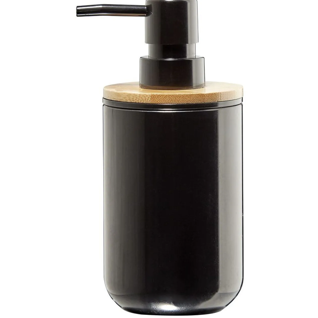 Distributeur à savon noir et naturel