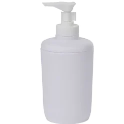 Distributeur à savon uni blanc