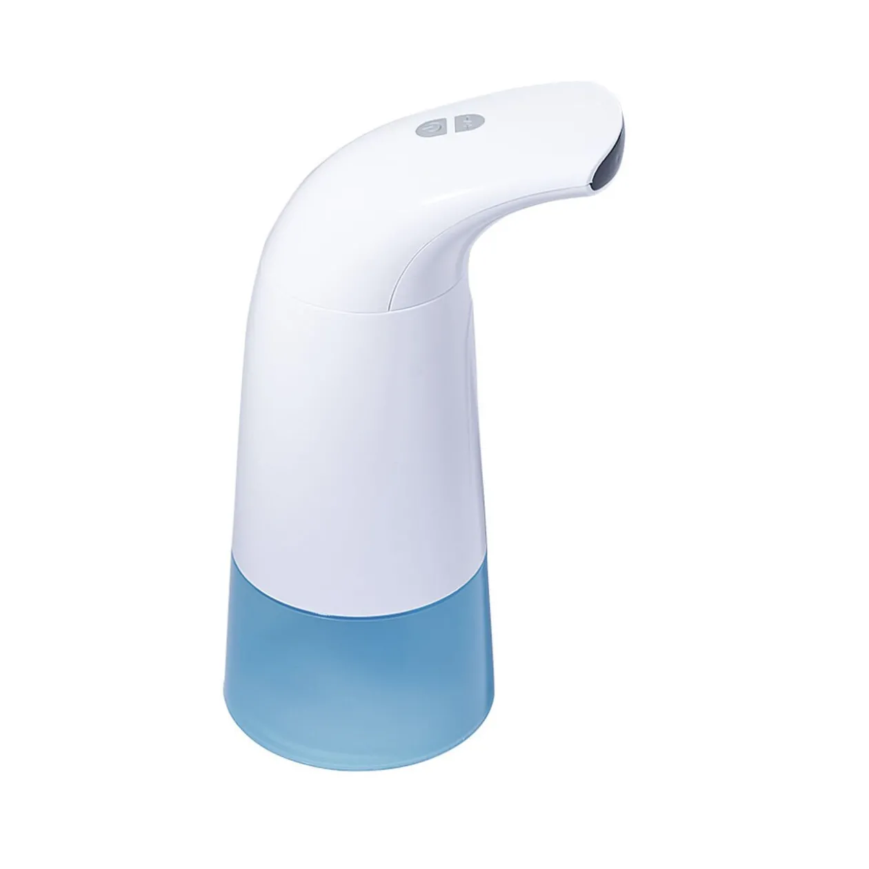 Distributeur automatique de savon mousse blanc et bleu 280 ml