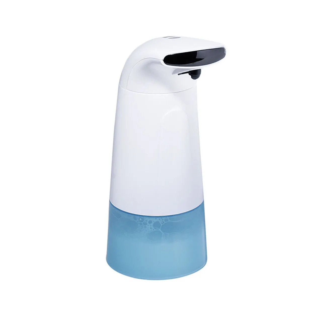 Distributeur automatique de savon mousse blanc et bleu 280 ml