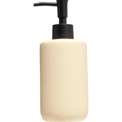 Distributeur de savon céramique rose Ø7xH18,5cm