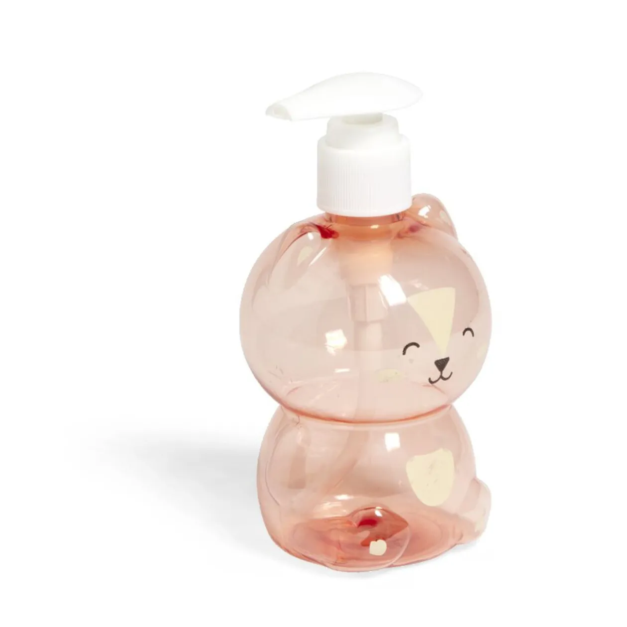 Distributeur de savon design animal 300ml jaune 2 modèles