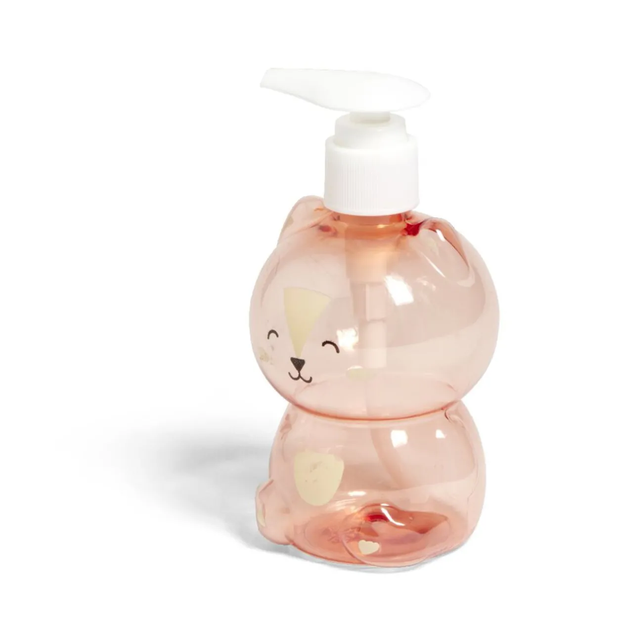 Distributeur de savon design animal 300ml jaune 2 modèles