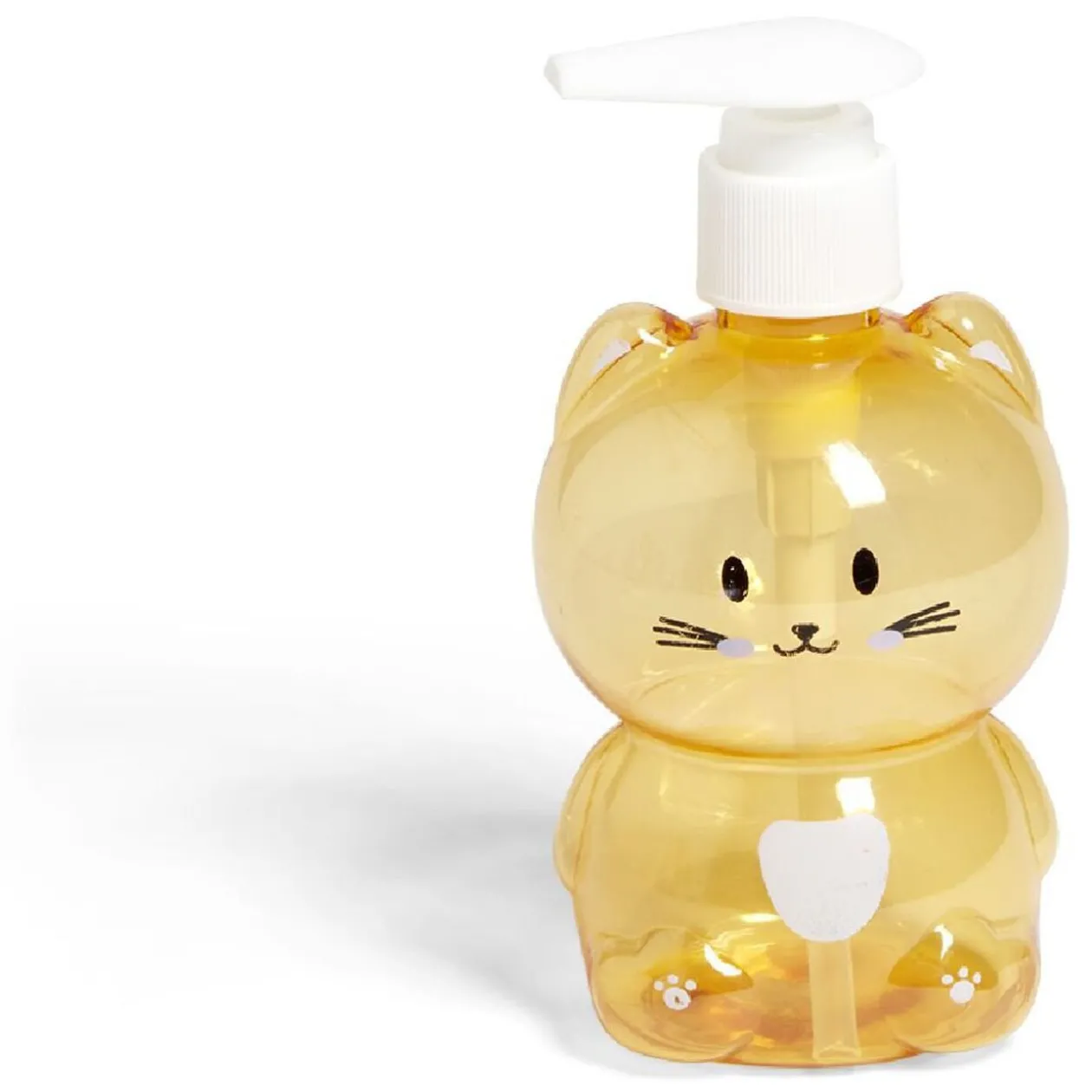 Distributeur de savon design animal orange 2 modèles