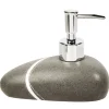 Distributeur de savon galet gris