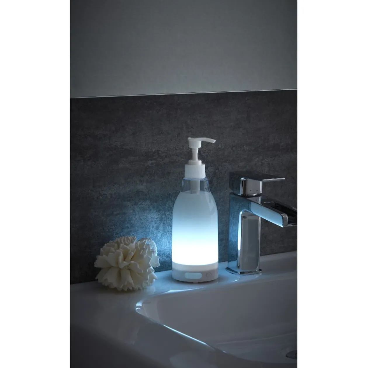 Distributeur de savon lumineux détecteur de mouvements