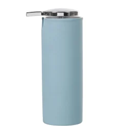 Distributeur de savon Rubber céramique bleu