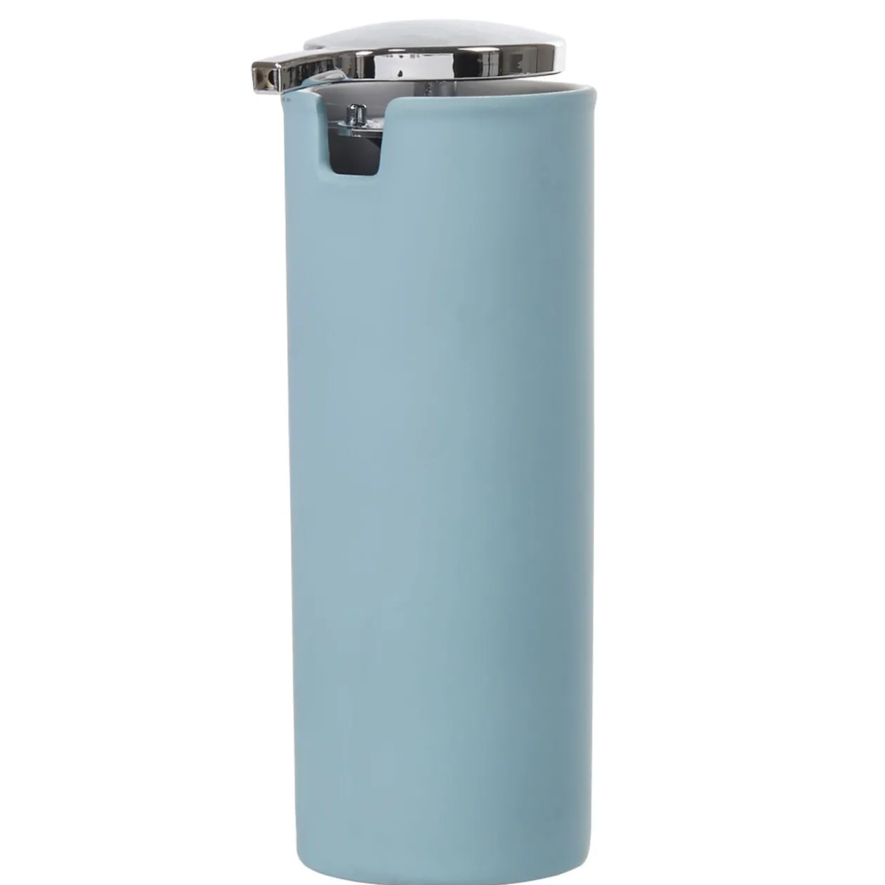 Distributeur de savon Rubber céramique bleu