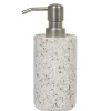 Distributeur de savon Terrazzo résine effet granit beige