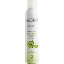 Déodorant Evoluderm thé vert concombre 200 ml