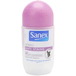 Déodorant roll-on dermo invisible Sanex 55 ml