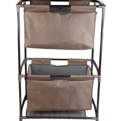 DOUBLE PANIERE A LINGE