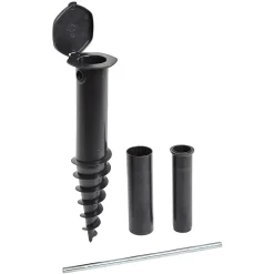 Douille à visser pour séchoir à linge parapluie