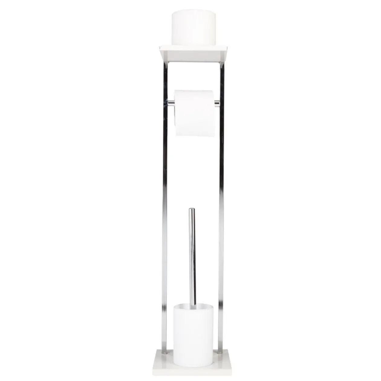 Dérouleur papier et brosse WC