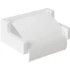 Dérouleur papier toilette blanc