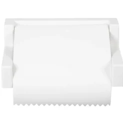 Dérouleur papier WC blanc