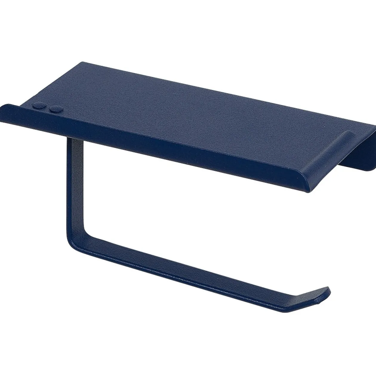 Dérouleur papier WC inox bleu Sunflow à visser ou coller 17,4x9xH8cm