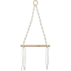 Dérouleur papier WC macramé 20xH54cm