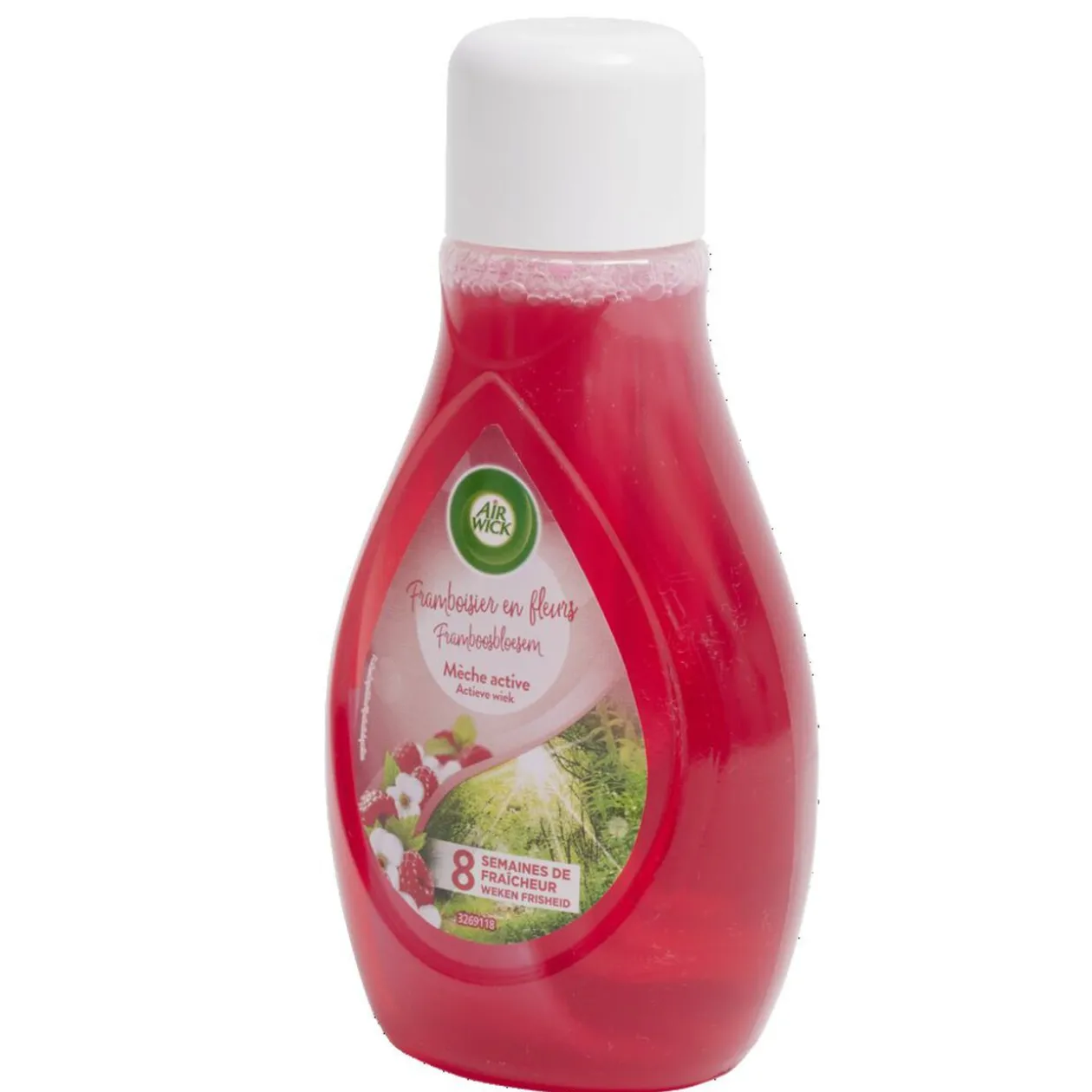 Désodorisant mèche Airwick framboisier en fleurs 375ml