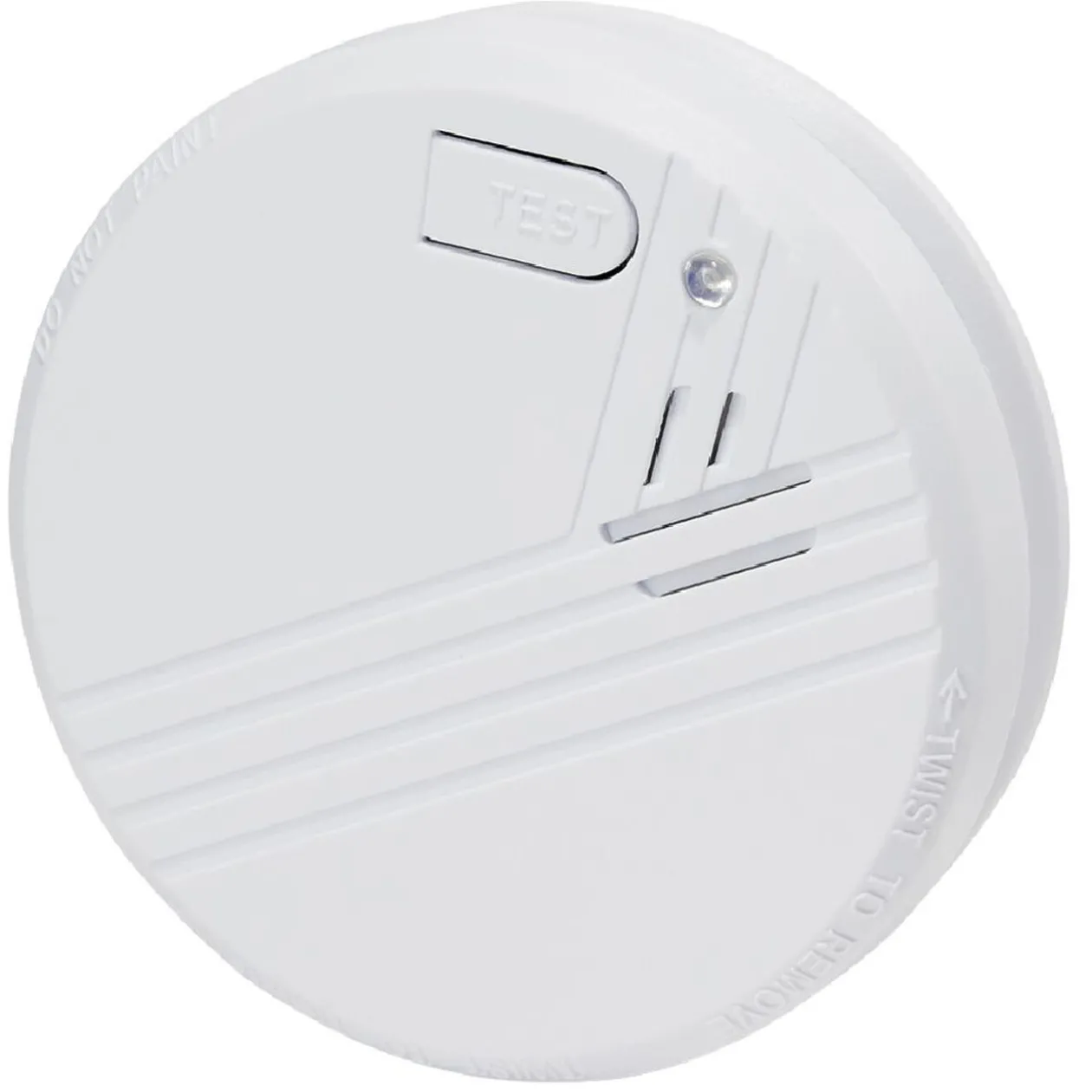 Détecteur de fumée optique blanc