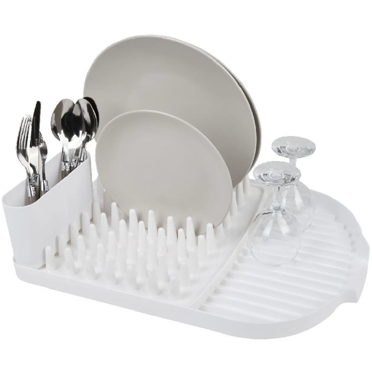 Egouttoir à vaisselle blanc