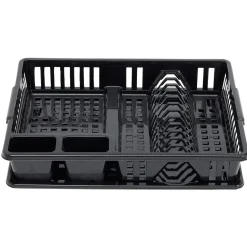 Egouttoir à vaisselle noir