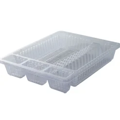 Egouttoir à vaisselle transparent