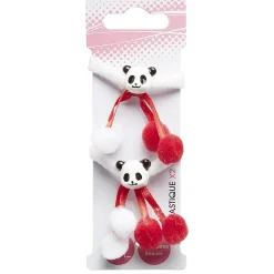 Elastique pompon nounours