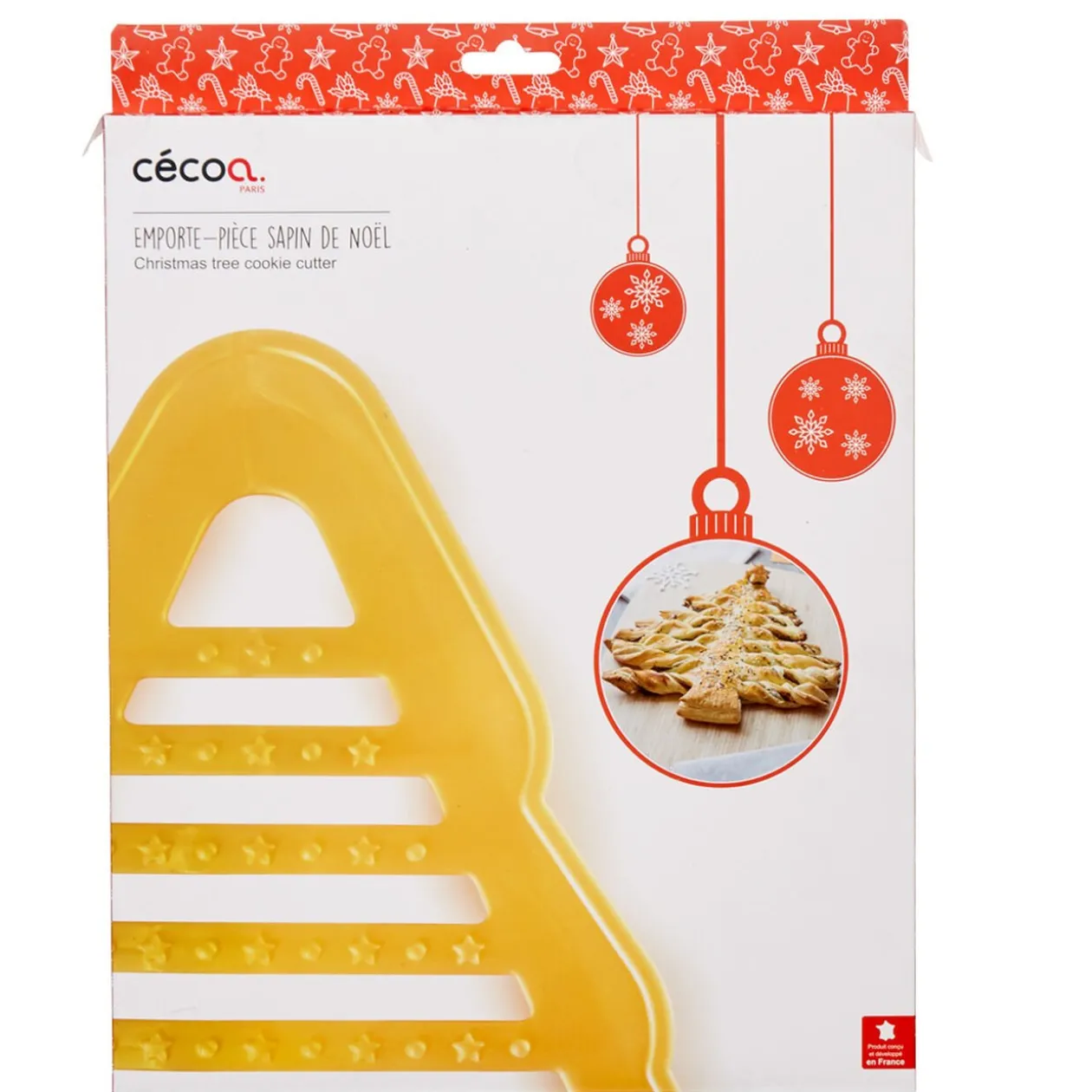 Emporte pièce forme sapin de Noël