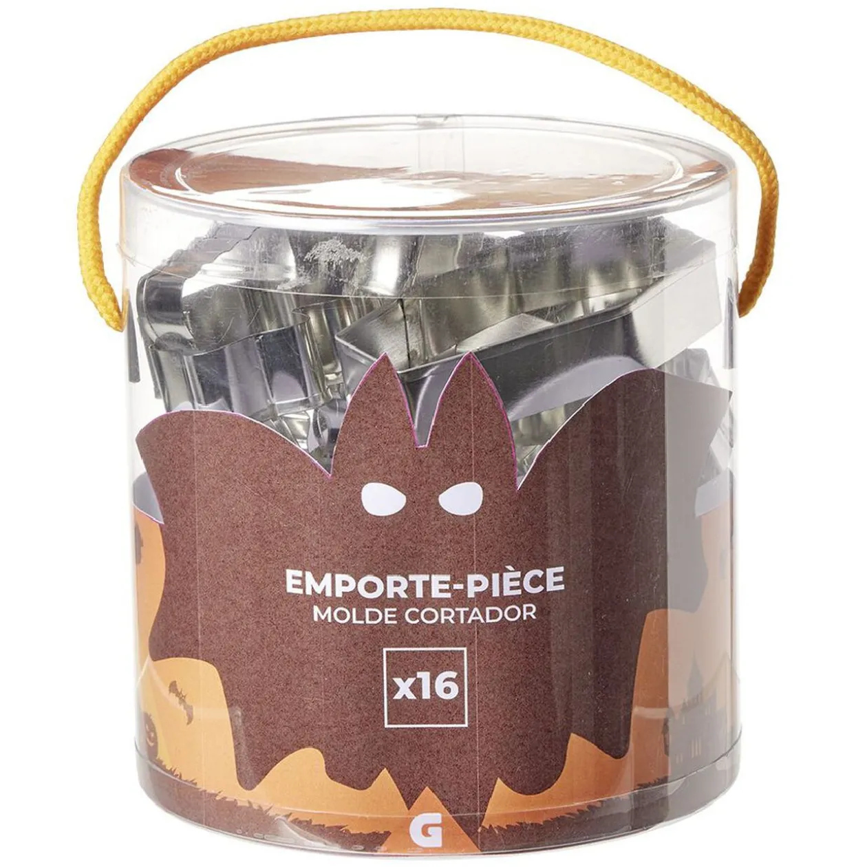 Emporte-pièce décor Halloween x16