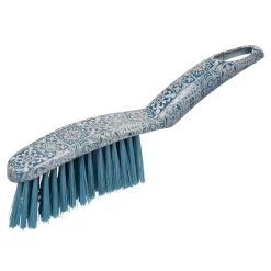 Ensemble pelle et balayette bleu carreaux de ciment