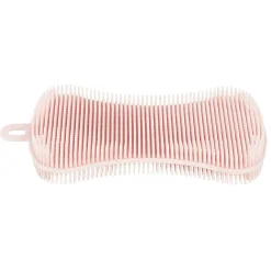 Eponge en silicone bleu rouge et orange x3