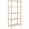 Etagère 5 niveaux en pin naturel
