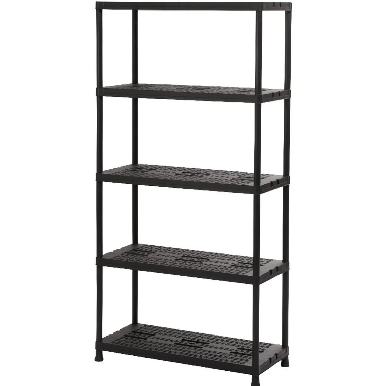 Etagère 5 niveaux noire