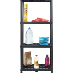 Etagère noire 4 niveaux