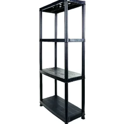 Etagère noire 4 niveaux