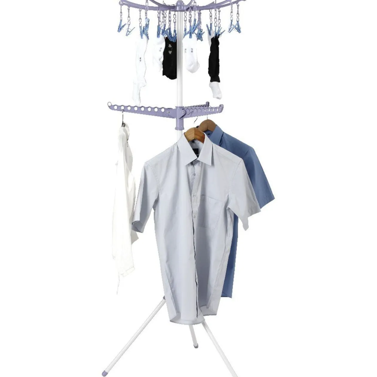 Etendoir à linge multiusage